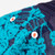 Issey Miyake Pleats Please Blue Embroidered Cardigan