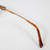 Miu Miu Gold Oval Logo Sunglasses