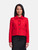 ME+EM Red Raw Hem Jacket
