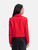 ME+EM Red Raw Hem Jacket