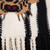 Joseph Leopard & Striped Cashmere Knit Scarf