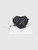 Coach Black Leather Heart Quilted Bag