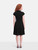 Saint Laurent Black Long Sleeve Mini Dress