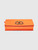 Roger Vivier Neon Orange Viv’ Choc Leather Bag