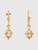 Zoë & Morgan White Topaz Anastasia Earrings & Ring Set