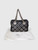 Prada Black Leather Vitello Daino Grommet Bag