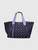 Louis Vuitton 2009 Black & Purple Cabas Ipanema GM Bag