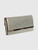 Jimmy Choo Silver Glitter Milla Clutch Bag