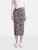 Isabel Marant Black & White Jeldia Ruched Skirt