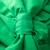 Bernadette Green One Shoulder Bow Dress