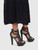 Giuseppe Zanotti Black Leather Studded Platform Heels