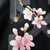Off-White Black Floral Logo Hoodie