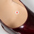 Christian Louboutin Burgundy Patent Platform Pumps
