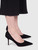 Jimmy Choo Black Suede Point Toe Pumps