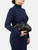 Max Mara Black Leather Pasticcino Clutch Bag
