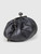 Max Mara Black Leather Pasticcino Clutch Bag
