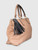 Anya Hindmarch Beige Leather Stingray Trim Huxley Tote