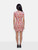 Paco Rabanne Floral Print Ruched Mini Dress