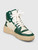 Saint Laurent Green & White High Top SL/24 Trainers