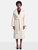 Alaïa Ecru Alpaca Wool Long Coat