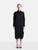 Stella McCartney Black Scalloped Trim Dress
