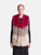 Yves Salomon Fox & Raccoon Fur Striped Vest