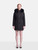 Mackage Black Silver Fox Fur Goose Down Puffer Coat