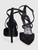 Max Mara Black Point Toe Suede Heels