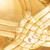 Ralph Lauren Gold Leather Wedge Sandals