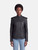 Burberry Black Lamb Leather Biker Jacket