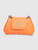 Chanel S/S2015 Orange Patent Coco Shine Accordion Bag