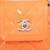 Chanel S/S2015 Orange Patent Coco Shine Accordion Bag