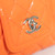 Chanel S/S2015 Orange Patent Coco Shine Accordion Bag