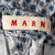 Marni Blue Abstract Cropped Trousers