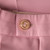 Gucci Pink Silk Flared Trousers