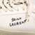 Saint Laurent Ecru Logo Embroidered SL/06 Trainers