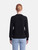 Comme Des Garcons Black Wool Back Button Top