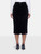 Vivienne Westwood Black Midi Velvet Skirt