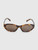 Miu Miu Honey Havana Rectangle Sunglasses