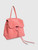 Mansur Gavriel Pink Suede Top Handle Bag