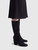 Prada Black Suede Knee High Boots
