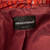 Emporio Armani Red Croc Embossed Patent Blazer