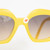 Loewe Yellow Square Gradient Sunglasses
