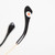 Miu Miu Black Butterfly SMU 10N Sunglasses
