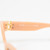 Miu Miu Peach Cat Eye Tinted Sunglasses