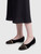 Salvatore Ferragamo Limited Edition Black Beaded Flats