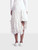 Comme Des Garcons White Asymmetric Ruffled Skirt