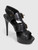 Burberry Black Leather Aviator Beatty 130 Sandals