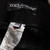 Dolce & Gabbana Black Lace Trim High Rise Trousers