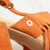 Miu Miu Orange Suede Fringe Sandals